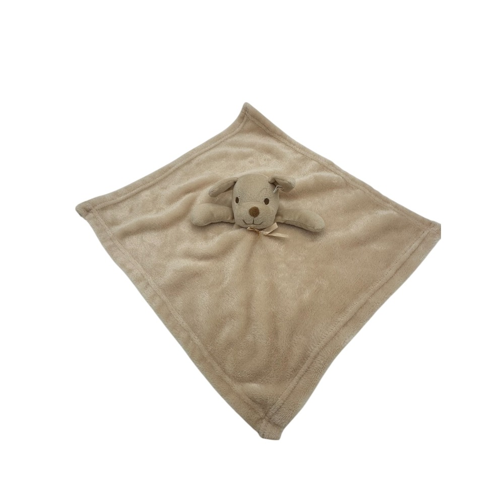 Pro Goleem Tan‎ Puppy Dog Security Blanket Baby Lovey Plush Fleece